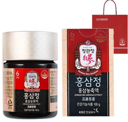 [리뷰이벤트]정관장 홍삼정+쇼핑백, 100g, 1개